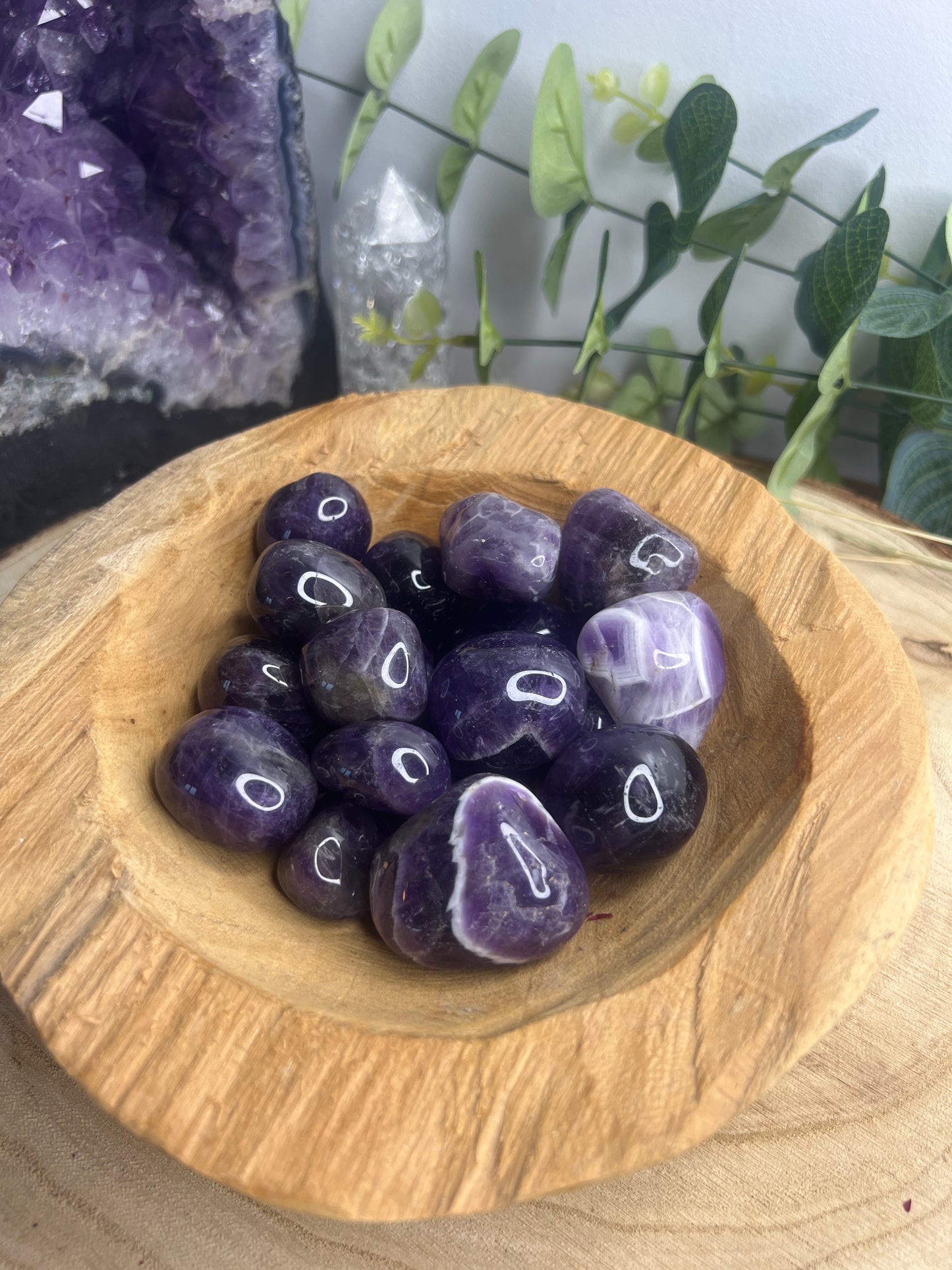 Pierre Améthyste roulée