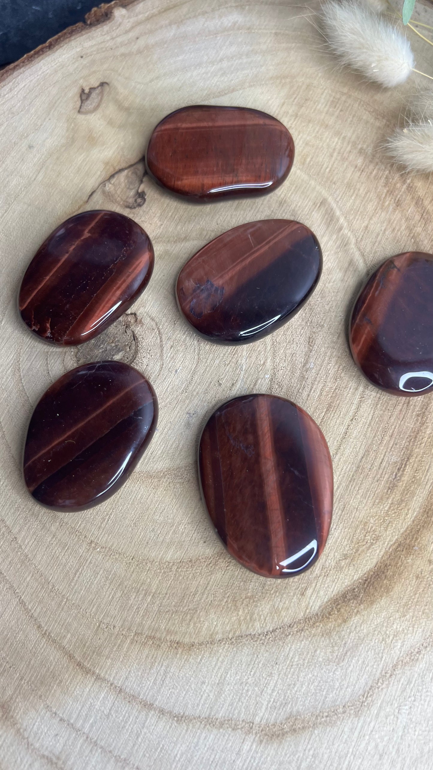 Pierre plates oeil de taureau