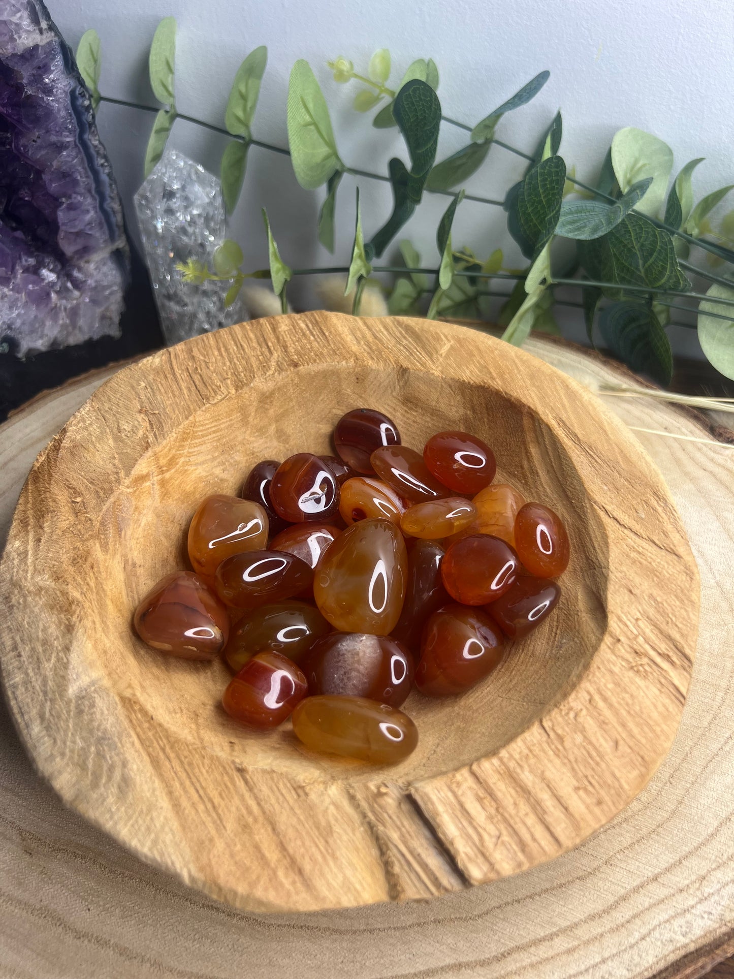 Pierre polis Cornaline