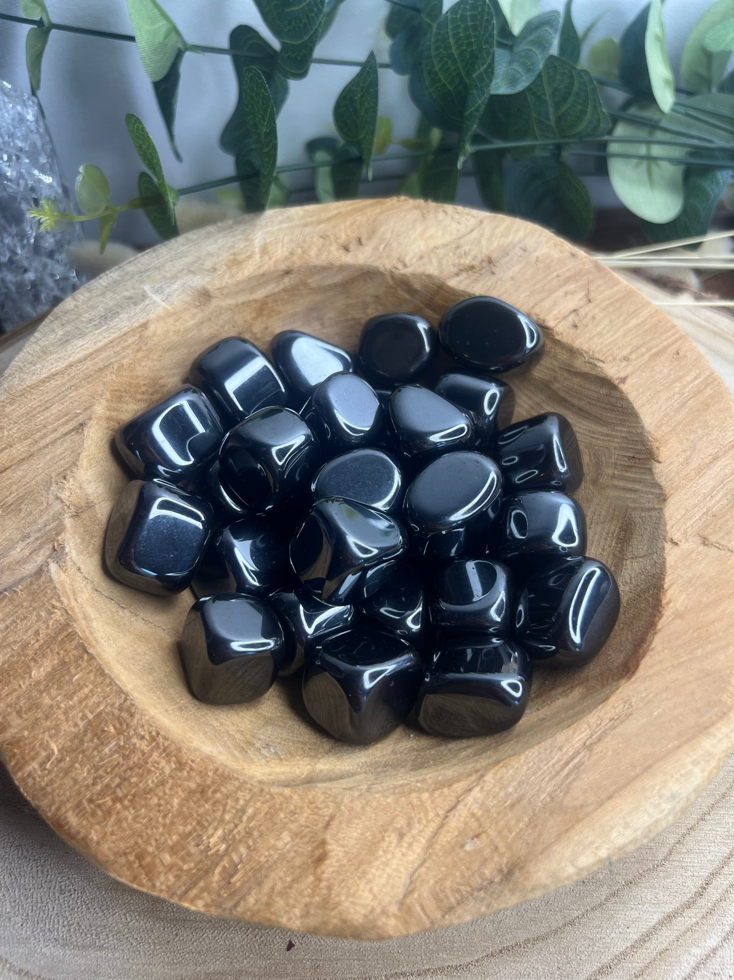 Pierre roulée hématite