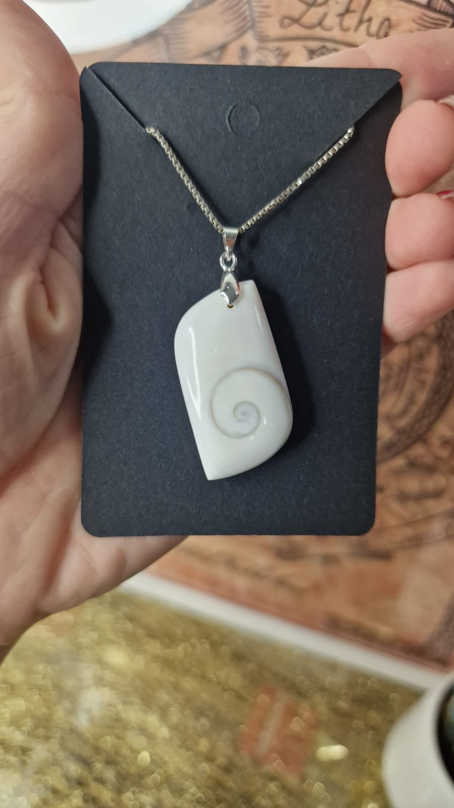 Pendentif Œil de Sainte Lucie Forme S