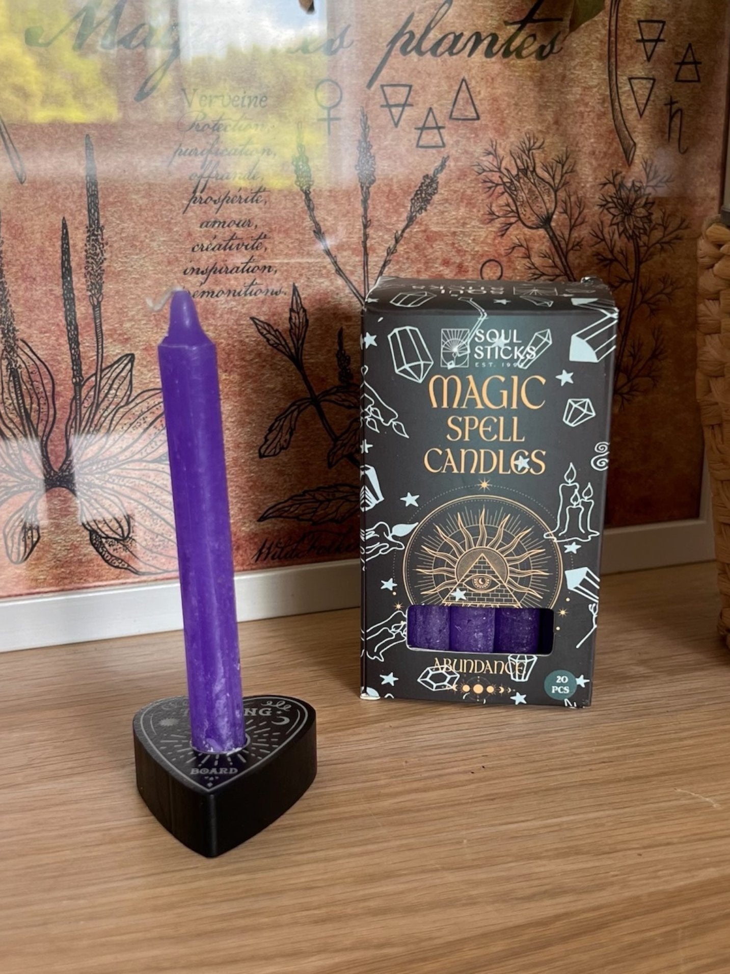 Boite de 12 bougies - Rituel Spirituels, Stress, Psychique