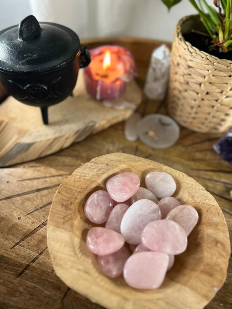 Pierres roulées Quartz Rose