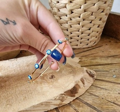Bracelet or oeil mataki fantaisie