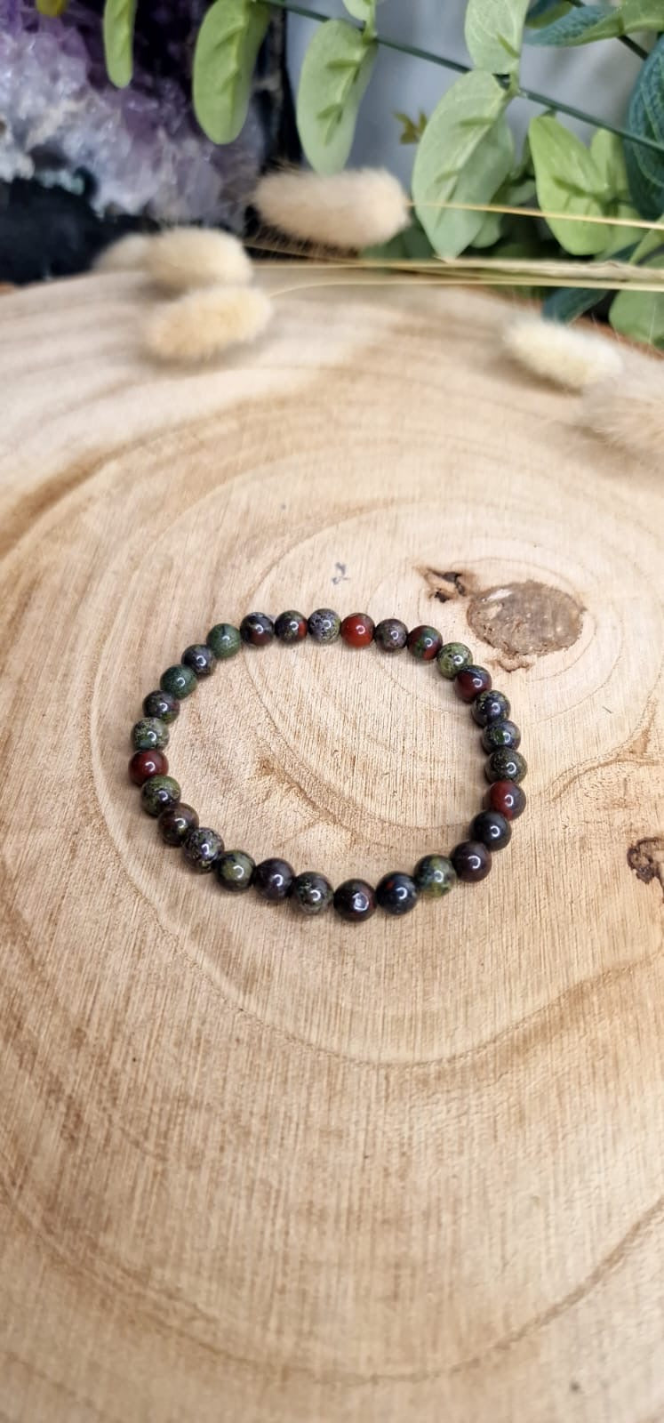 Bracelet Jaspe Sang de Dragon