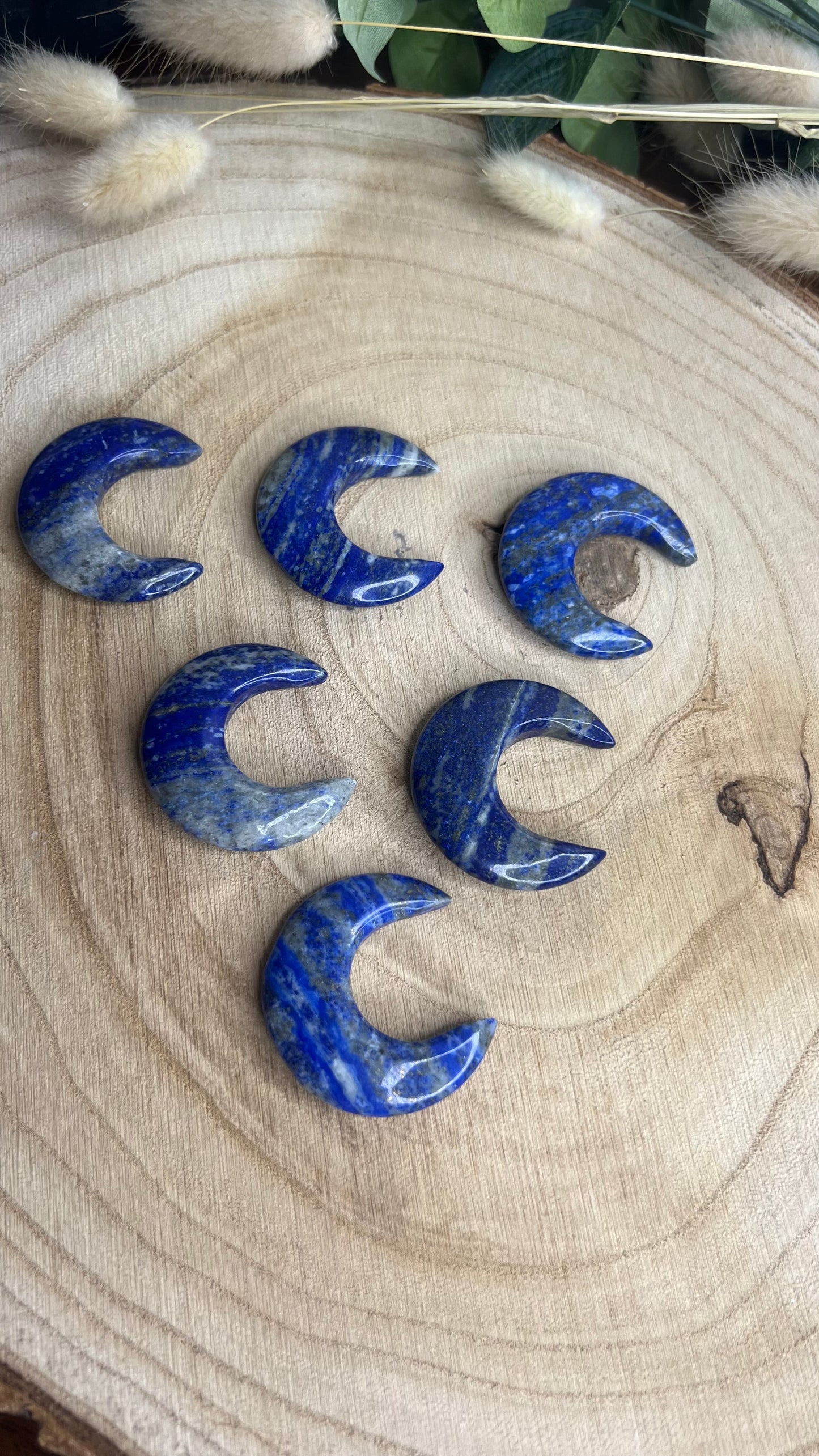 Croissant de lune lapis-lazuli
