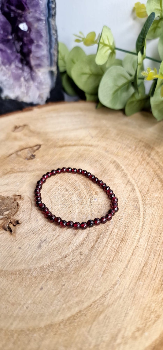Bracelet enfant grenat