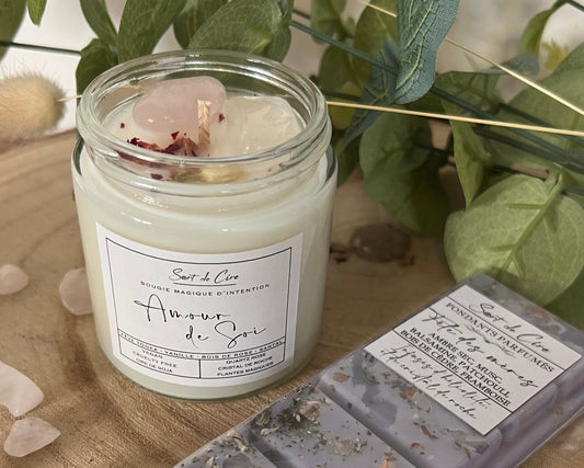 Bougie bien être & Fondant parfumé