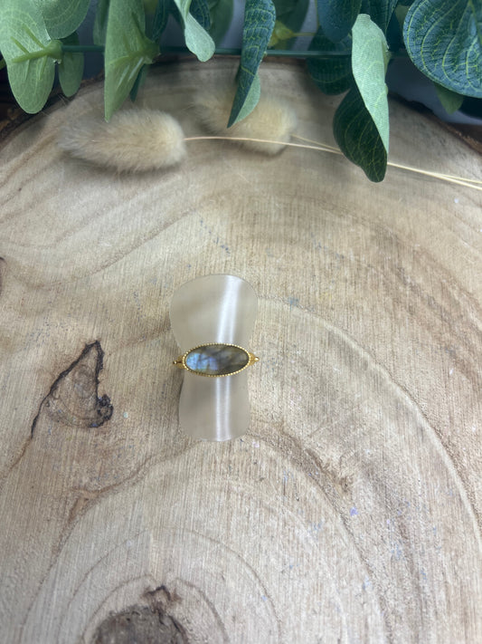 Bague Labradorite Ovale