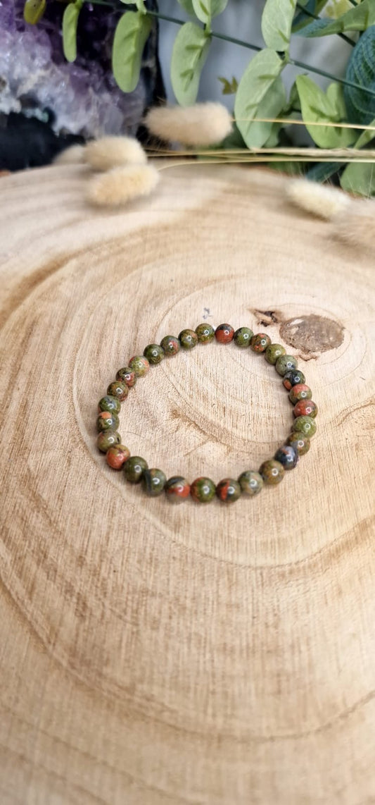 Bracelet Unakite
