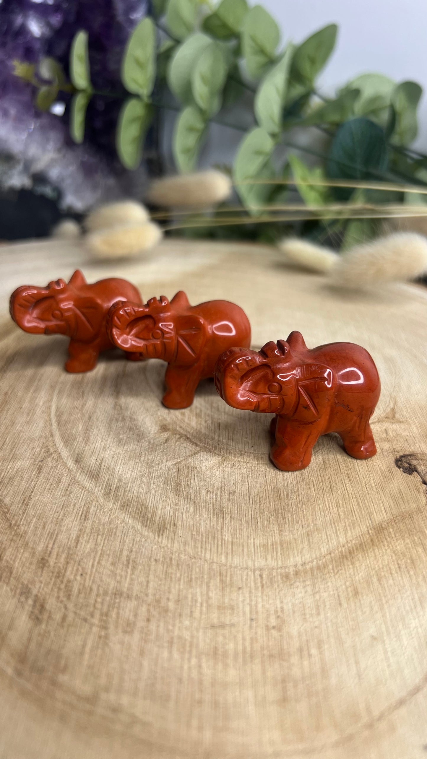 Les Éléphants en quartz