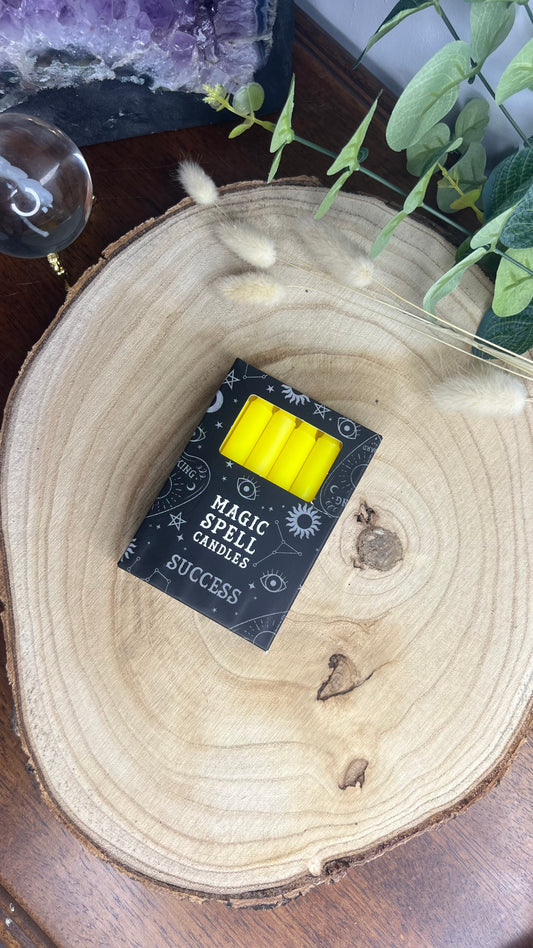 Boite de 12 bougies - Rituel Gloire, Force-pensée