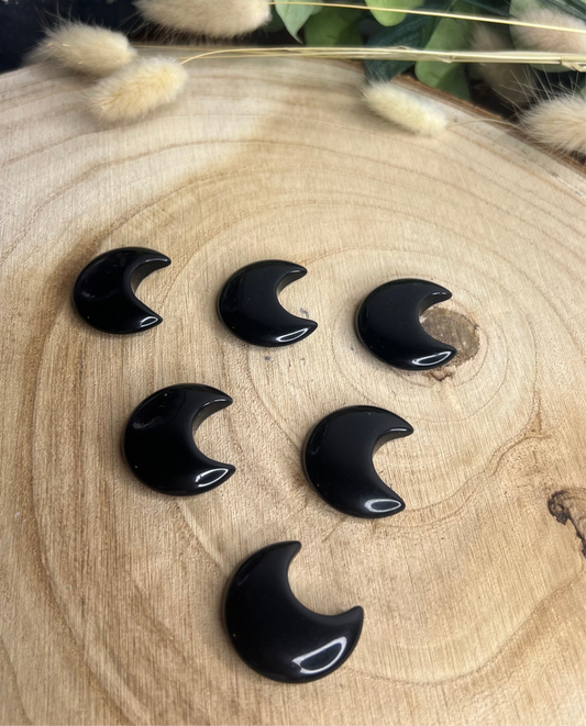 Croissant de Lune Obsidienne