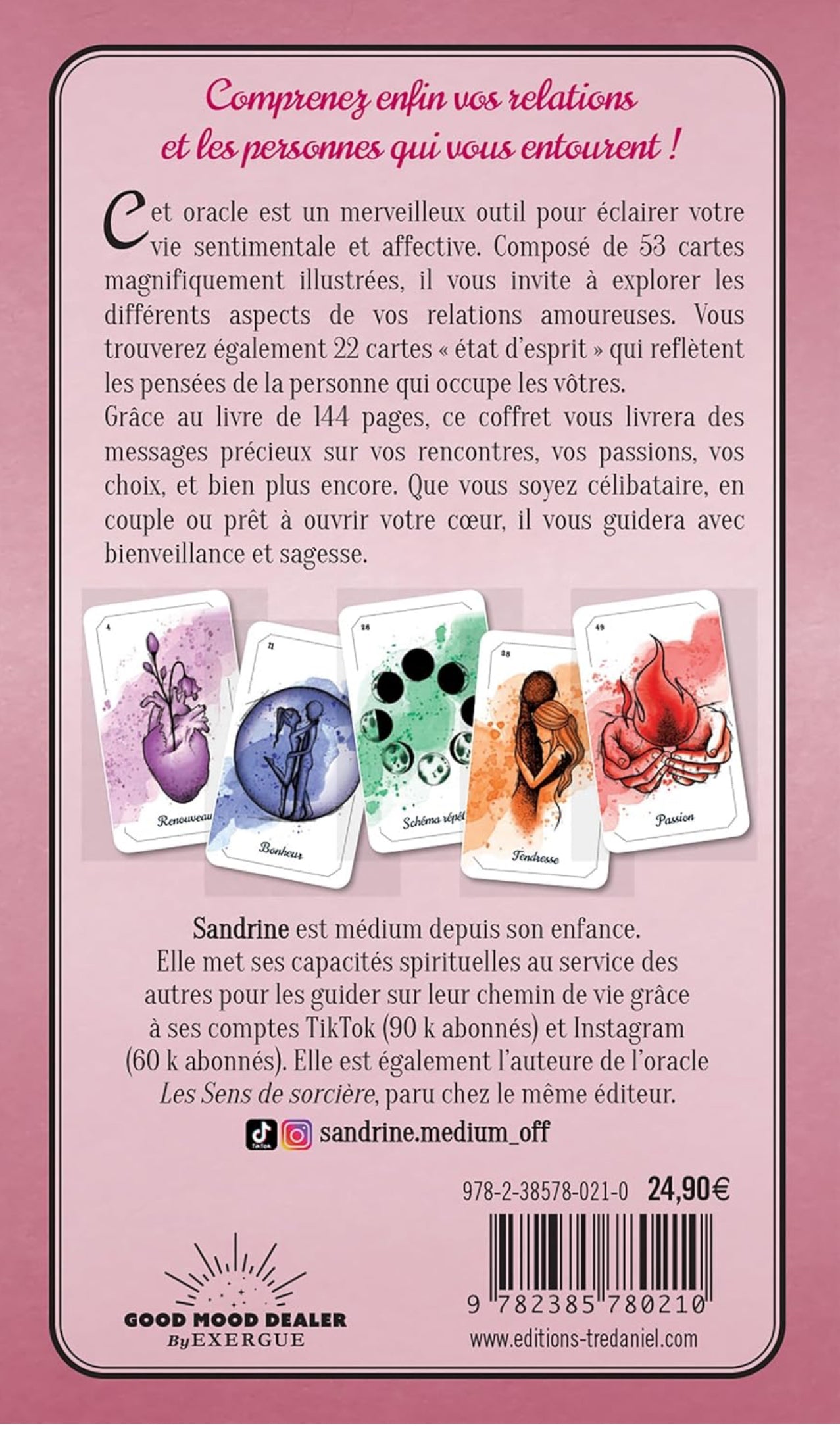 Oracle Les Sens de l'Amour Dédicacé