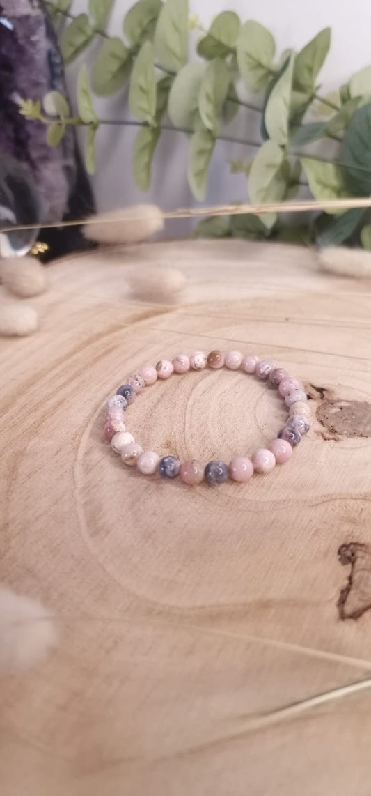 Bracelet Opale Rose