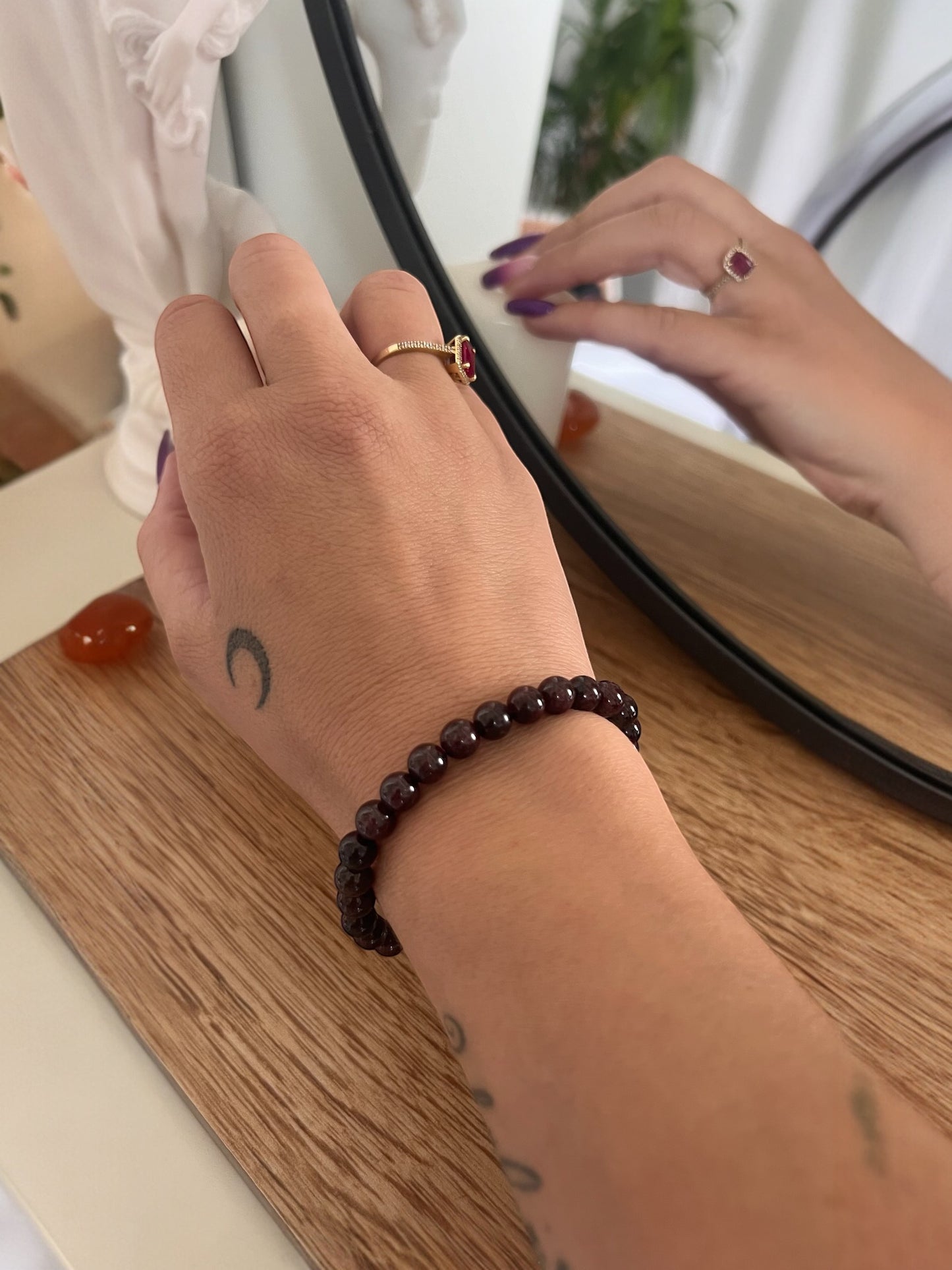 Bracelet Grenat