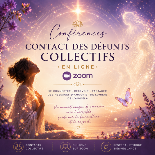 Conférence en ligne – Contacts défunts collectifs (Zoom)