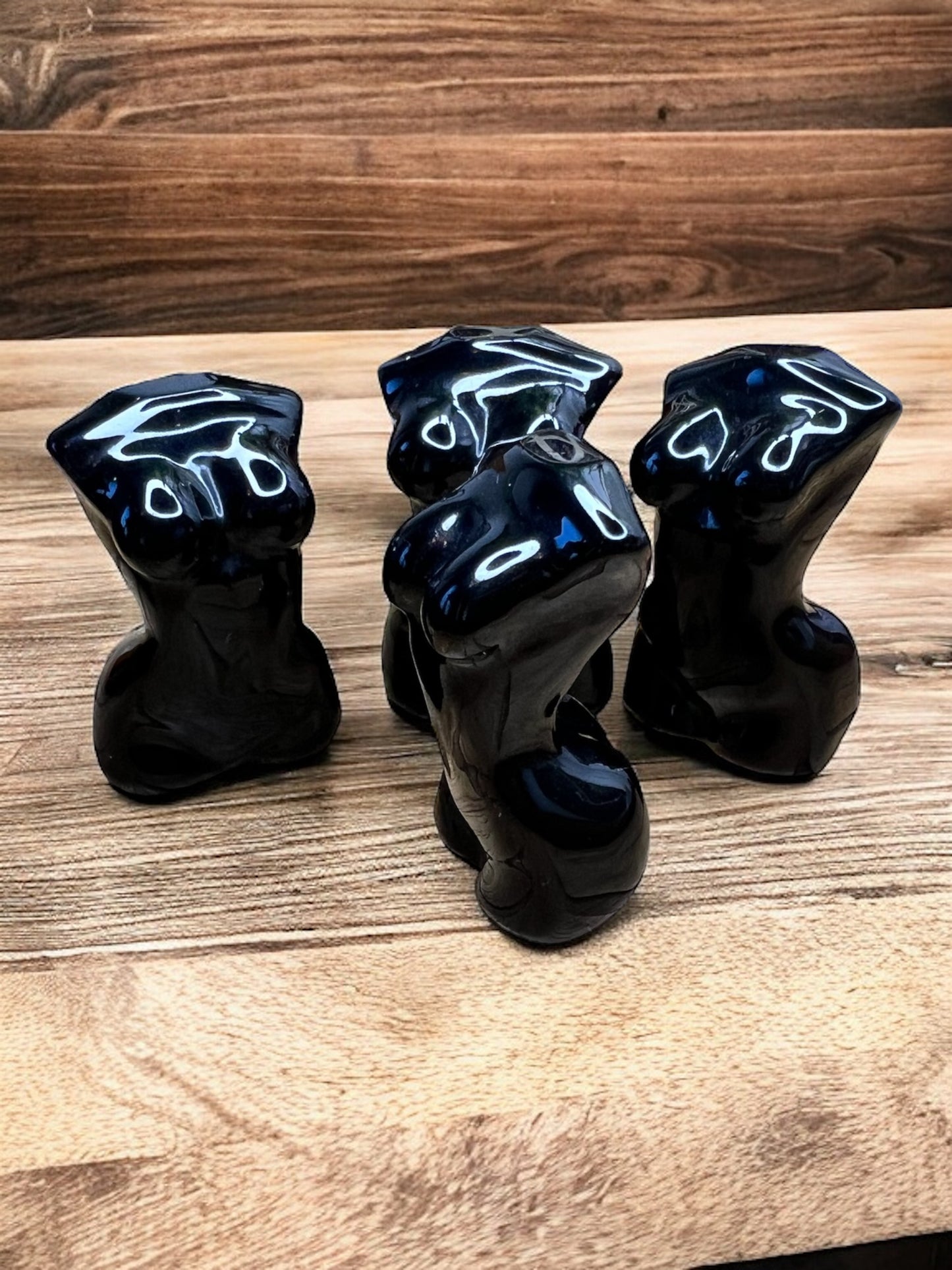 Buste femme obsidienne