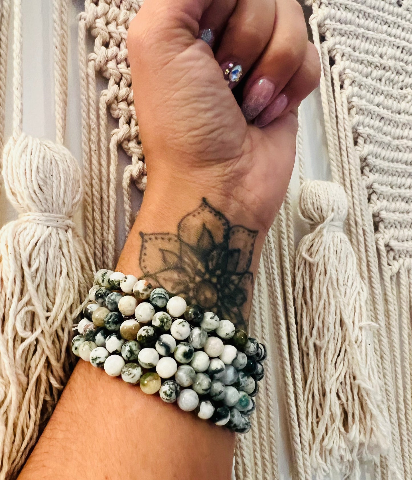 Bracelet Agate Arbre