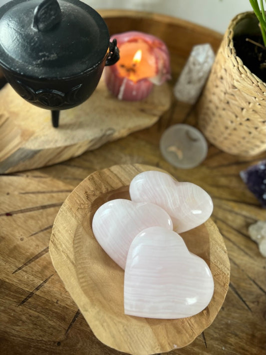 Gros coeur Blanc Manganocalcite