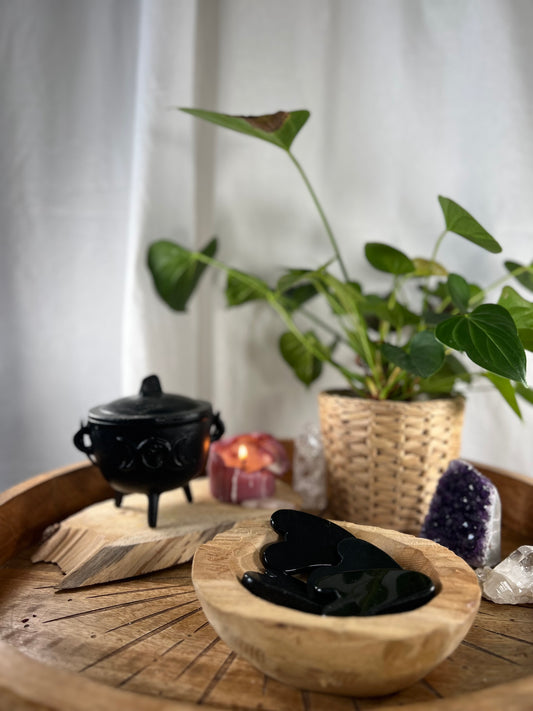 Masseur Gua Sha d’Obsidienne